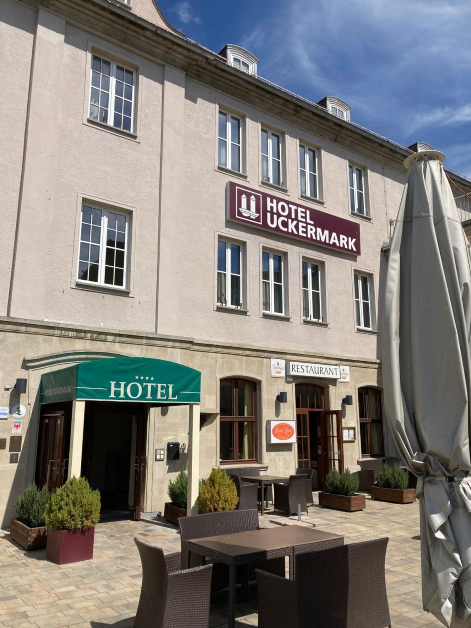 Hotel Uckermark Prenzlau Bagian luar foto